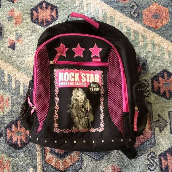 Stuff By Duff Accessories - Vintage Y2K Hilary Duff Backpack